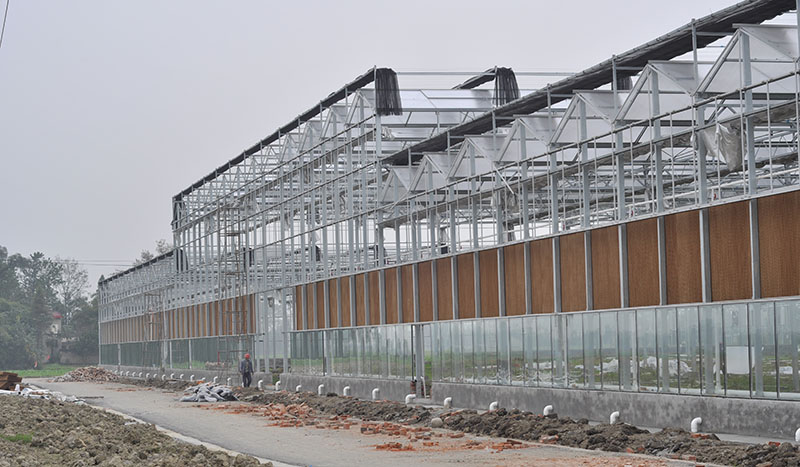 Greenhouse equipment installation